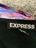 Express 100% Polyester Floral Black Casual Dress Size XS - photo 7