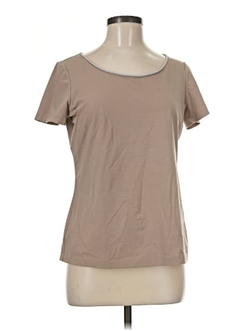 Lafayette 148 New York Short Sleeve Top (view 1)