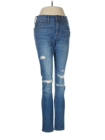 Madewell 9" High-Rise Skinny Jeans: Rip and Repair Edition (view 1)