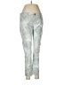 CAbi Paisley Silver Jeans Size 4 - photo 1