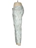 CAbi Paisley Silver Jeans Size 4 - photo 5