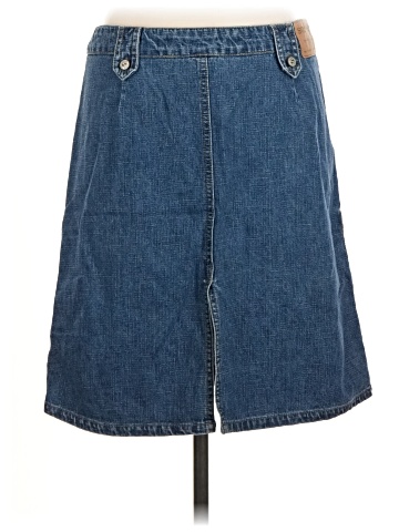 Squeeze Denim Skirt (view 2)