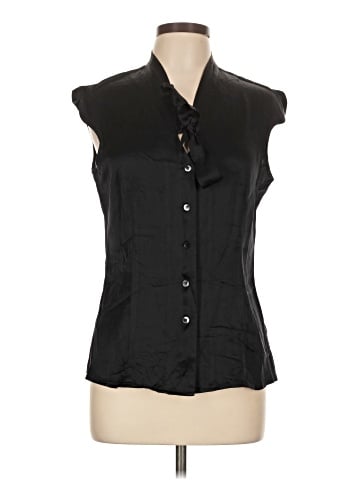 Alfani Sleeveless Button-Down Shirt (view 1)