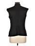 Alfani Black Sleeveless Button-Down Shirt Size 10 - photo 2