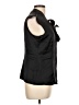Alfani Black Sleeveless Button-Down Shirt Size 10 - photo 4