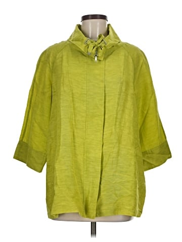 Lafayette 148 New York 3/4 Sleeve Button-Down Shirt (view 1)
