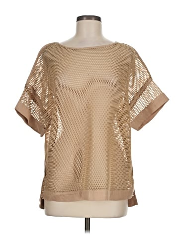 Lafayette 148 New York Short Sleeve Blouse (view 1)