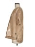 Lafayette 148 New York 100% Polyester Metallic Tan Short Sleeve Blouse Size M - photo 5