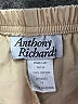Anthony Richards 100% Cotton Solid Yellow Khaki Shorts Size 14 - photo 3