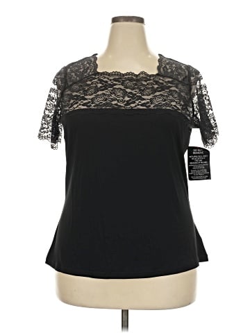 Jessica London Short Sleeve Top (view 1)