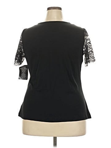 Jessica London Short Sleeve Top (view 2)
