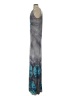Brightly Twisted Tie-dye Gray Casual Dress Size XS - photo 5