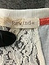 Rewind 100% Polyester Ivory Sleeveless Blouse Size L - photo 7