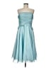 Alyce Designs 100% Polyester Blue Cocktail Dress Size 12 - photo 1