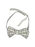 Little Me Checkered-gingham Gray Bowtie Size 0-12 MO - photo 1