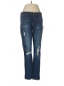 7 For All Mankind Hearts Blue Jeans Size 28 waist - photo 1