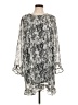 Mud Pie Silver Casual Dress Size L - photo 1