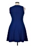 Alyx Solid Blue Cocktail Dress Size 14 - photo 2