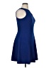 Alyx Solid Blue Cocktail Dress Size 14 - photo 4