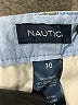 Nautica 100% Cotton Solid Tan Khaki Shorts Size 10 - photo 3