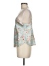 Tryst Blue Sleeveless Blouse Size 6 - photo 5
