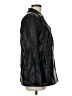 Dennis by Dennis Basso 100% Rayon Black Raincoat Size M (petite) - photo 4