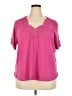 Como Blu Pink Short Sleeve T-Shirt Size 2X - photo 1