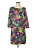 HD in Paris 100% Polyester Paisley Blue Casual Dress Size S - photo 1