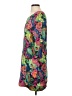 HD in Paris 100% Polyester Paisley Blue Casual Dress Size S - photo 5