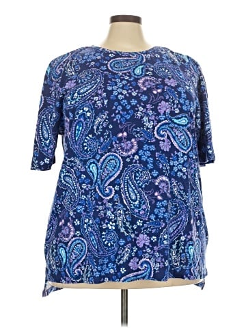 Woman Within 3/4 Sleeve T-Shirt (view 1)