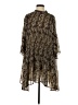 Zara Basic Paisley Brown Cocktail Dress Size S - photo 1