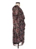 Aqua Paisley Black Cocktail Dress Size M - photo 4