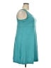 Arctic Cool Solid Teal Casual Dress Size 2X - photo 4