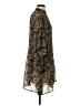 Zara Basic Paisley Brown Cocktail Dress Size S - photo 4