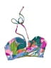 Xhilaration Tropical Green Swimsuit Top Size L - photo 1