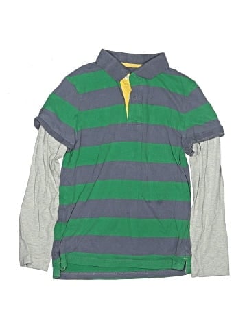 Mini Boden Long Sleeve Polo (view 1)
