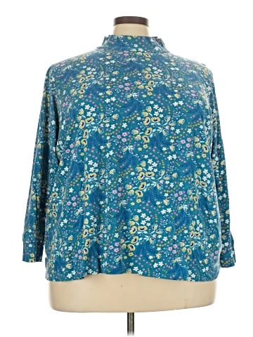 Woman Within Long Sleeve Turtleneck (view 1)