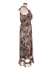 David Kahn 100% Polyester Floral Gray Casual Dress Size L - photo 4