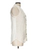 Rewind 100% Polyester Ivory Sleeveless Blouse Size L - photo 4