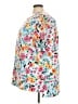 Woman Within Floral Teal Short Sleeve Blouse Size 22 (1X) - photo 5