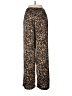 Rafaella 100% Polyester Animal Print Gold Casual Pants Size M - photo 2