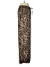 Rafaella 100% Polyester Animal Print Gold Casual Pants Size M - photo 4