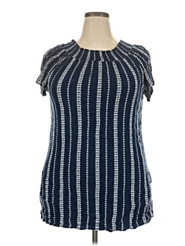Indigo Soul Short Sleeve Top (view 1)