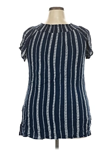 Indigo Soul Short Sleeve Top (view 2)