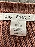 Say What? Brown Tank Top Size XL - photo 7
