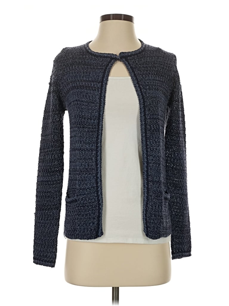 Pre-owned Gerard Darel Cardigan Sweater In Blue