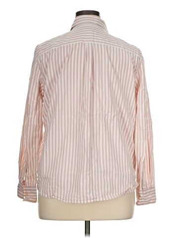 Ann Taylor Long Sleeve Button-Down Shirt (view 2)