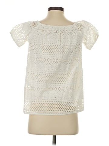 MICHAEL Michael Kors Short Sleeve Blouse (view 2)