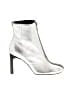 Rag & Bone Metallic Silver Ankle Boots Size EU 37 - photo 1