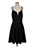 Trac Solid Black Cocktail Dress Size S - photo 1